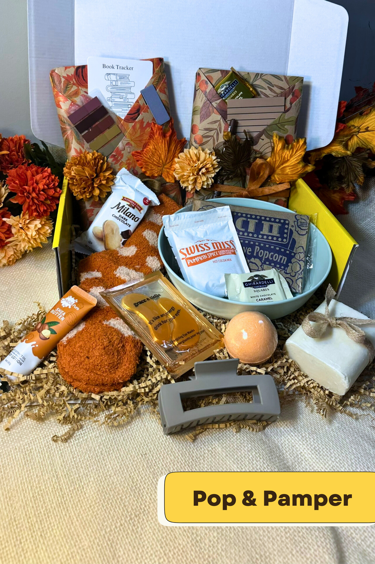 Fall Book Lover Spa Box | Blind Date with a Book Spa Set