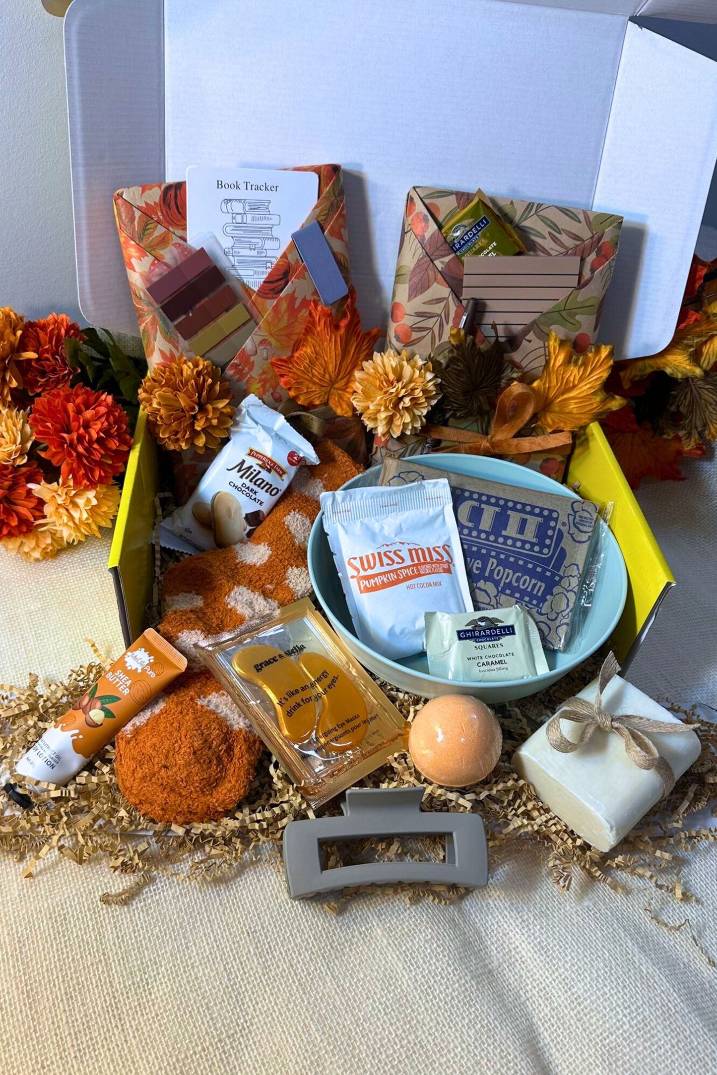 Fall Book Lover Spa Box | Blind Date with a Book Spa Set