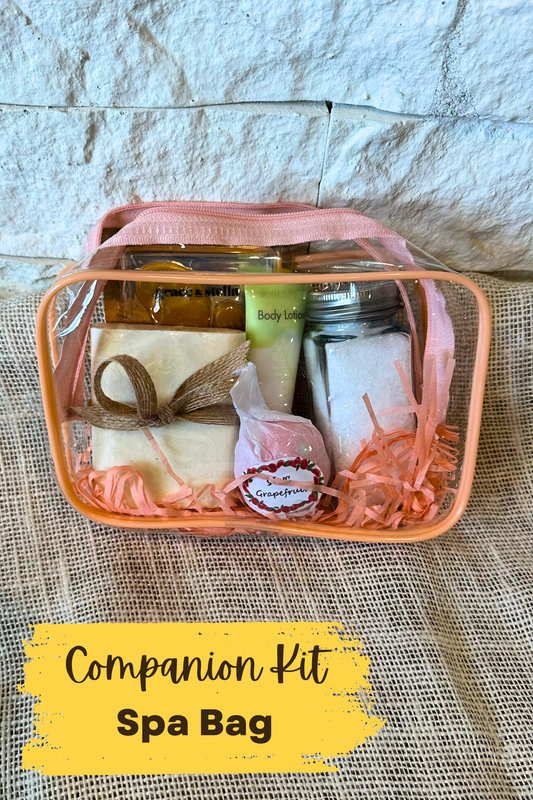 Spa Bag Companion Kit – Self-Care Gift For Her | Blind Date With A Book Add On