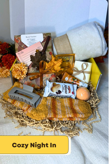 Autumn Nights Cozy Gift Box | Book Lover Fall Care Package