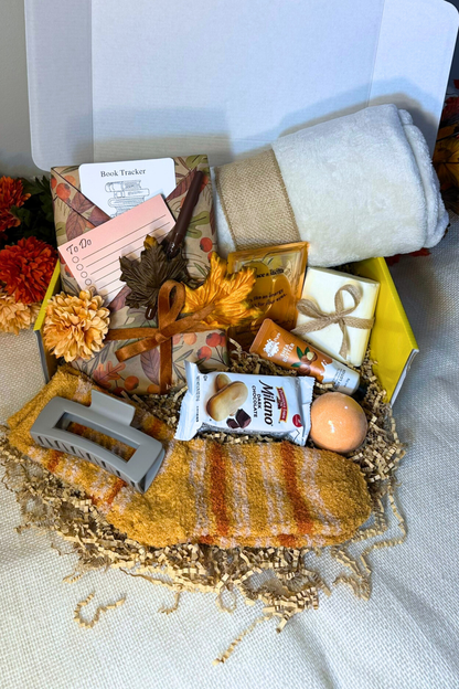 Autumn Nights Cozy Gift Box | Book Lover Fall Care Package