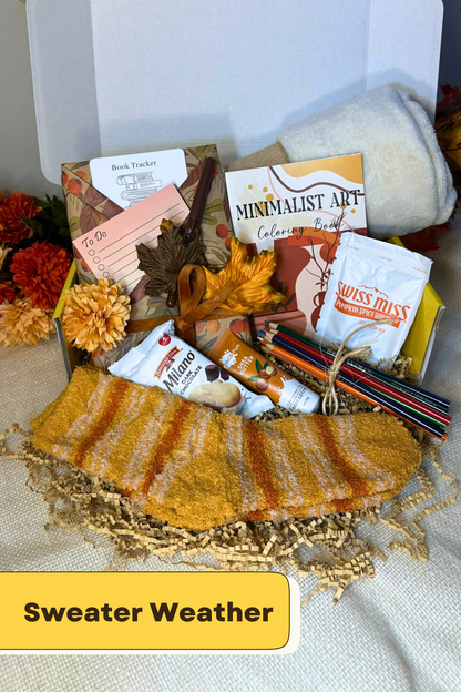 Autumn Nights Cozy Gift Box | Book Lover Fall Care Package
