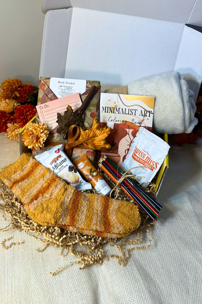 Autumn Nights Cozy Gift Box | Book Lover Fall Care Package