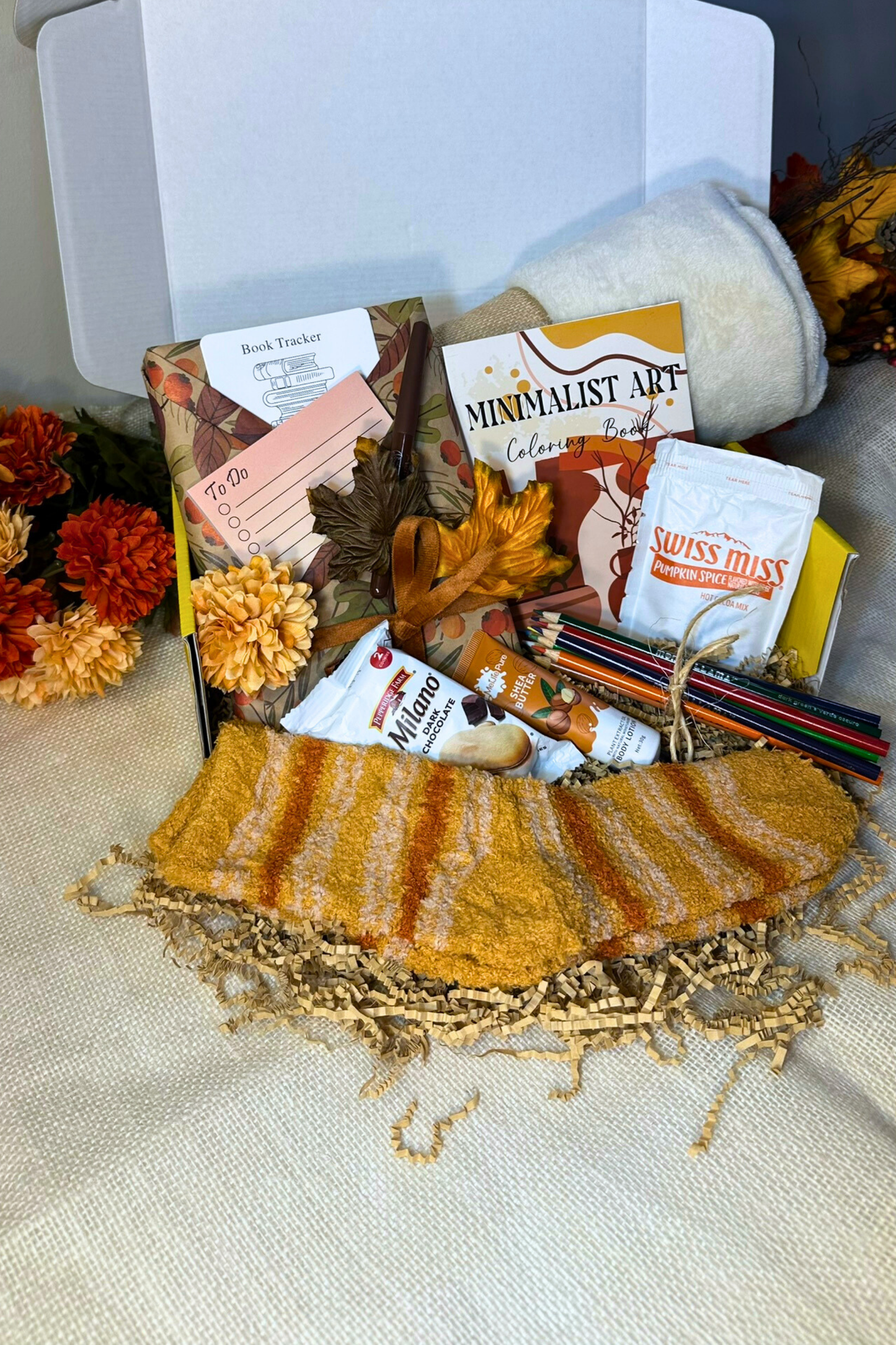 Autumn Nights Cozy Gift Box | Book Lover Fall Care Package