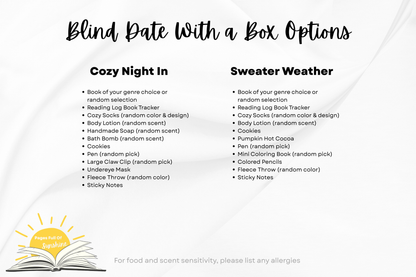 Autumn Nights Cozy Gift Box | Book Lover Fall Care Package