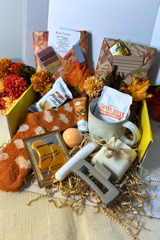 Fall Book Lover Spa Box | Blind Date with a Book Spa Set