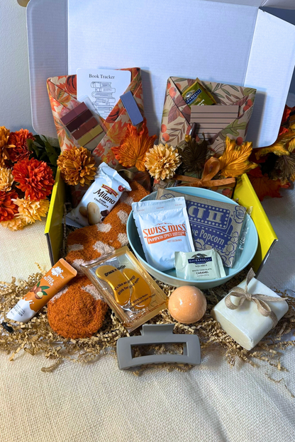 Fall Book Lover Spa Box | Blind Date with a Book Spa Set